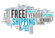 Word Cloud "Free Shipping"