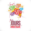 Les jours anniversaire !