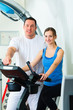 Patientin bei der Physiotherapie