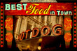 Retroplakat - Best Food In Town