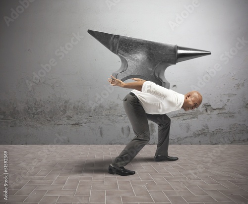 Photo: Difficult career in business Difficult career in business