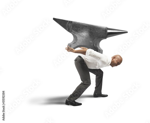 Photo: Difficult career in business Difficult career in business
