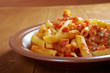 Italian Penne rigate pasta
