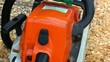 Starting a Chainsaw