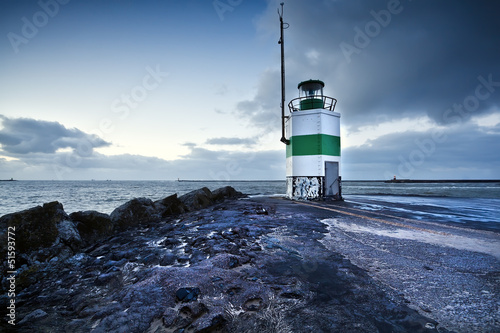Photo: lighthouse in IJmuiden lighthouse in IJmuiden