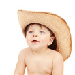 Photo: Baby boy wearing stetson Baby boy wearing stetson