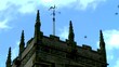 Church Tower with crows
