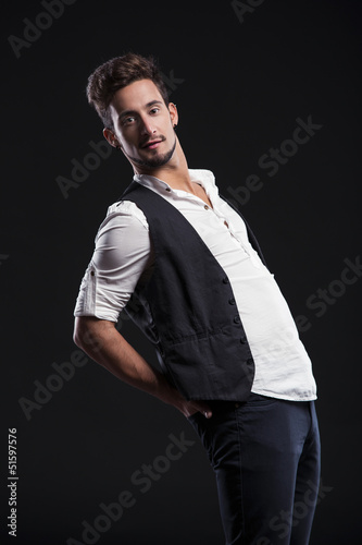 Photo: Fashion young man Fashion young man