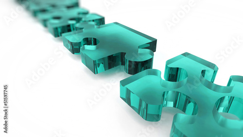 Illustration: 3D Jigsaw Puzzle 3D Jigsaw Puzzle