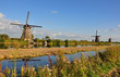 Windmill park Kinderdijk,Holland