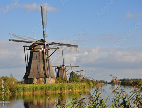 Photo: Windmill park Kinderdijk, Holland Windmill park Kinderdijk, Holland