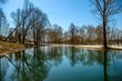 lake in early spring