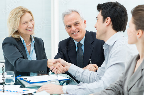 Photo: Business Handshake to Seal a Deal Business Handshake to Seal a Deal