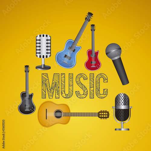 Vector: Music illustration Music illustration