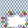 honeycomb background  vector