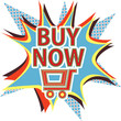Buy now vector sign