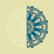 Vector Round Decorative Design Element