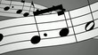 Pentagramas ondulados