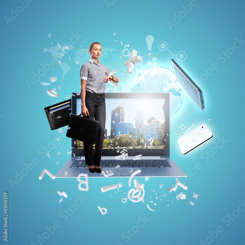 Photo: Modern technology illustration Modern technology illustration