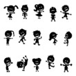 Vector: Spielen ~ Kinder ~ Kids ~ Children ~ Lernen Spielen ~ Kinder ~ Kids ~ Children ~ Lernen
