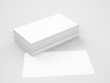 Business cards blank mockup