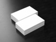 Business cards blank mockup