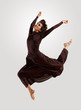 Photo: Girl in dark dress dancing Girl in dark dress dancing