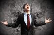 Photo: businessman in anger businessman in anger