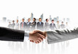 image of business handshake