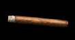 Studio shot cigar black isolated