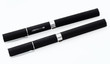 Two electronic cigarettes of black