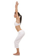 woman and yoga