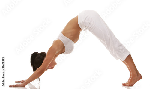 Photo: woman and yoga woman and yoga