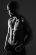 shirtless and fit male