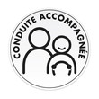 Autocollant Conduite Accompagnée