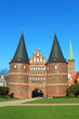 Lübecker Holstentor Hochformat