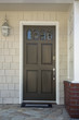 Front door of an upscale home