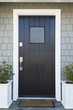 Front door of an upscale home