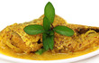 Hilsa fish with mustard seeds