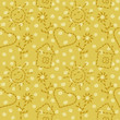 Seamless, pattern from footprints