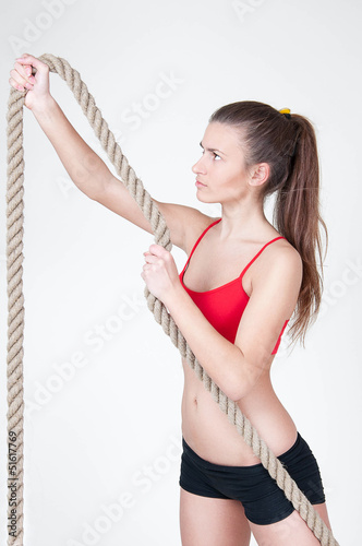 Photo: sports girl sports girl