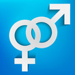 Vector: Men and women symbol Men and women symbol