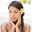 Spa resort beauty portrait of woman