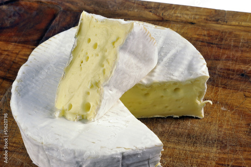 Photo: French Camembert cheese of Normandy French Camembert cheese of Normandy