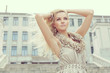 Young beautiful  woman