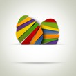 happy easter. Abstract greeting card