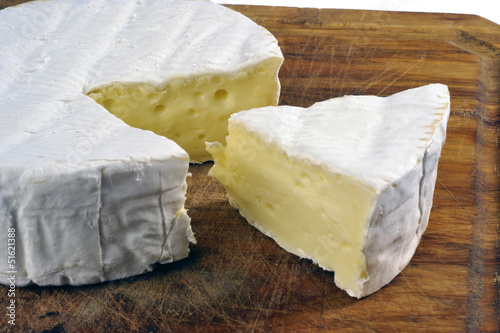 Photo: French Camembert cheese of Normandy French Camembert cheese of Normandy