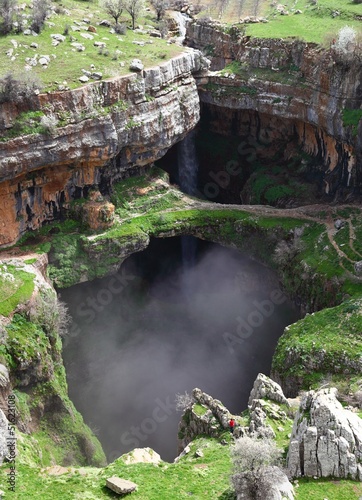 Photo: Baatara Waterfall and Sinkhole, Lebanon. Baatara Waterfall and Sinkhole, Lebanon.
