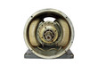 Dissasembled old DC electric motor