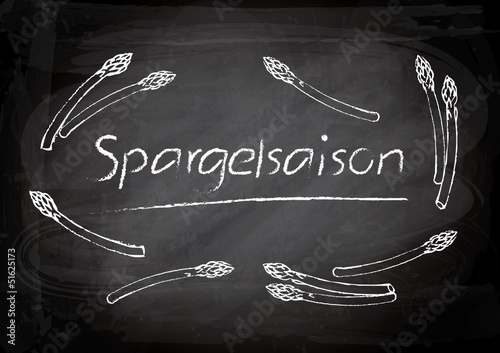 Vector: Spargelsaison Spargelsaison